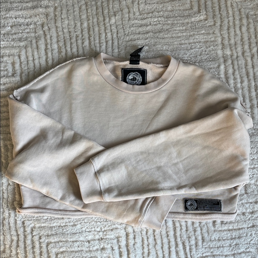 Alphalete very Terry crop long sleeve